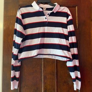 Garage Striped Crop top